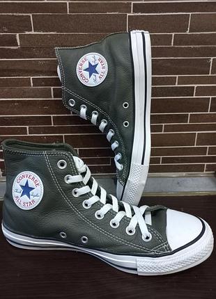 Converse chuck taylor all star leather хакі eur 40 original