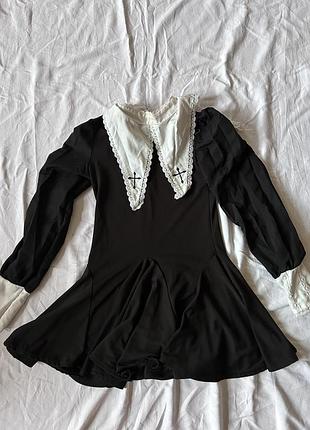Gothic lolita y2k grunge сукня