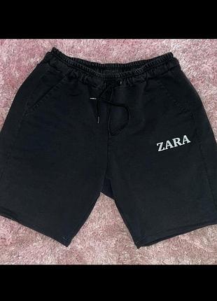 Шорти zara розмір с/м чорні