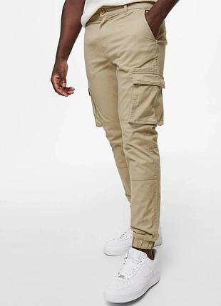 Новые брюки карго only &amp; sons w30 l30 onscam stage cargo cuff 6687 noos
