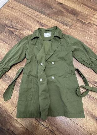 Пальто, плащ zara 116 2