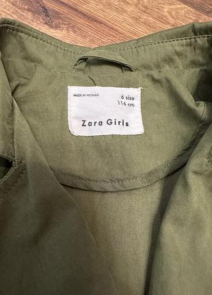 Пальто, плащ zara 116 4