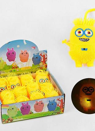 Игра антистресс c 60478 цена за 12 штук в блоке, "миньон", подсветка