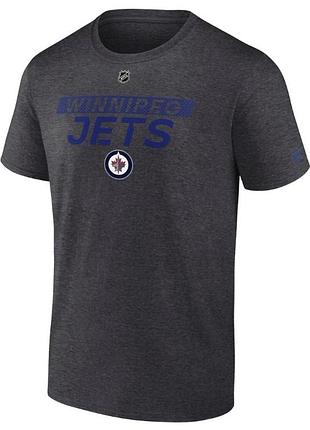 Футболка fanatics nhl winnipeg jets authentic pro