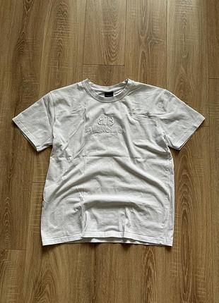 Футболка balenciaga unisex (баленсияга,баленса,luxury,оверсайз)