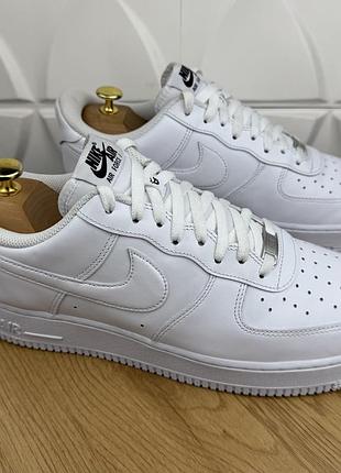 Оригінальні шкіряні кросівки nike air force 1