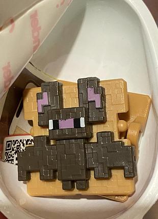 Фігурка-прищіпка kinder joy minecraft кіндер джой майнкрафт - кажан