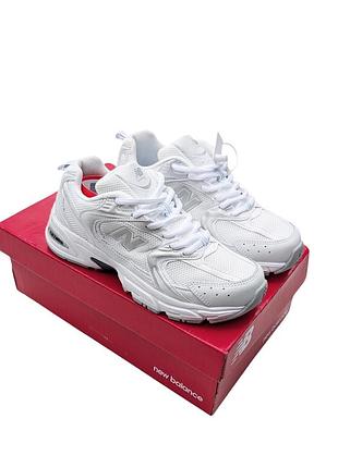 Женские кроссовки new balance 530 белые супер цена!