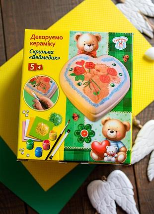 Шкатулка мишка 3