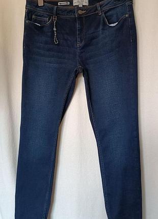 Джинсы fat face denim jegging синие р.44
