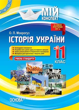Розробки уроків. історія україни 11 клас. рівень стандарту іпм035
