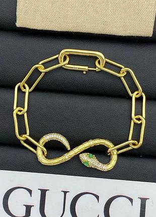 Браслет "serpente gold lux" — втілення сили та розкоші