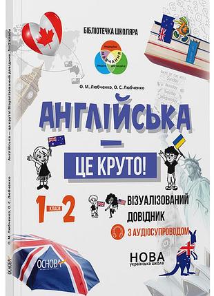 Английская - это круто! визуализированный справочник. 1-2 класи. кдн023