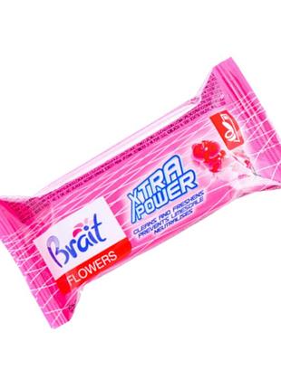 Брусок туалетный brait flowers цветы запаска 40 г.