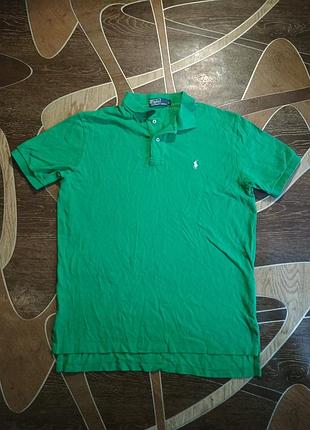 Футболка зелена polo ralph lauren розмір l