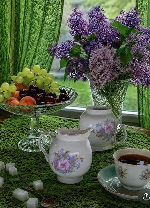 Вінтаж! 🌸☕️сливочник молочник вершник українська порцеляна барановский завод  баранівка порцелянові срср вінтаж