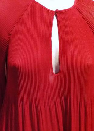 Красива гофрована блуза,xs,42-48разм.,zara.5 фото