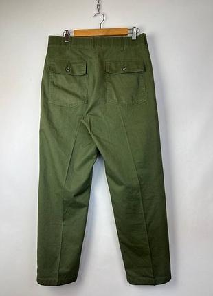 Вінтажні штани армії сша військові хакі зелені 32х30 trousers mens utility og 507