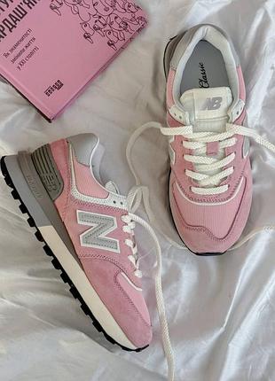 Кросівки new balance 574 pink