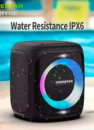 Портативная bluetooth колонка party100 с usb и картой памяти