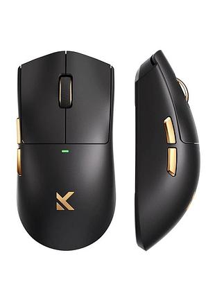 Игровая беспроводная мышь mchose k7 ultra / три режима подключения / док станция / сенсор paw3950 / 42000 dpi / black