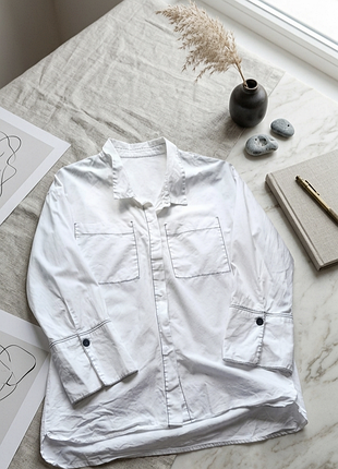 Рубашка женская zara, размер xs.