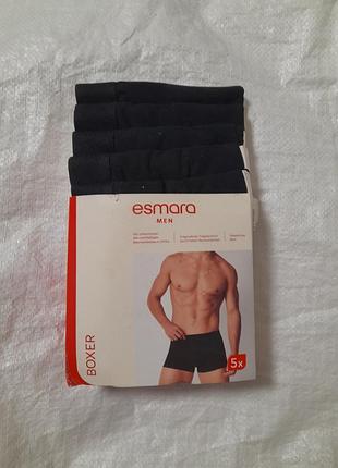 Набор 5 шт esmara men трусы мужские боксеры livergy нижняя, суперцена