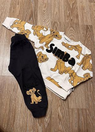 Костюм на хлопчика сімба 92/98
