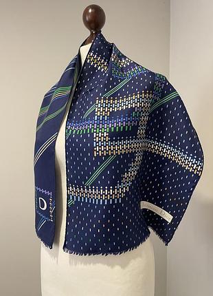 Шовковий шарф хустка бренд christian dior