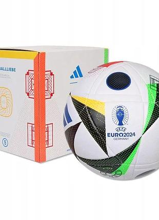 М'яч футбольний adidas euro24 fussballliebe league box in9369 (розмір 5)
