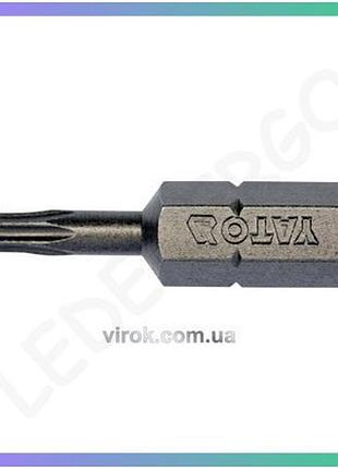Отверточная насадка yato torx t10 25 мм hex 1/4 10шт для ремонта автомобилей и техники