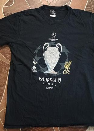 Коллекционная футболка uefa champions league final madrid 2019