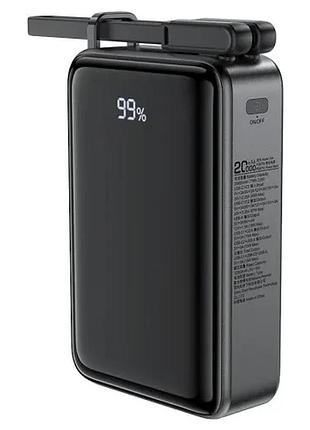 Умб acefast m4 pd67w power bank 20 000 mah black