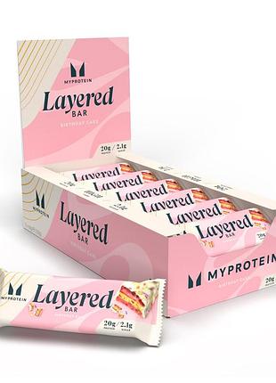 Layered bar - 12x60g vanilla birthday cake