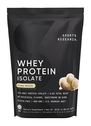 Whey protein isolate - 940g creamy vanilla