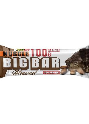 Muscle big bar 30% - 10x100g almond