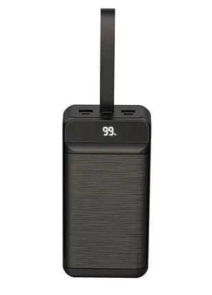 Універсальна мобільна батарея xo pr157 fast-charging pd20w/qc22.5w 40 000 mah чорний