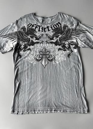 Affliction andrei arlovski футболка мужская mma ufc tapout venum оригинал.