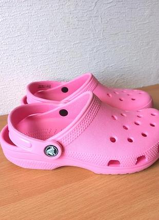 Чудові крокси сабо crocs j2/34р. устілка 21,8 см.