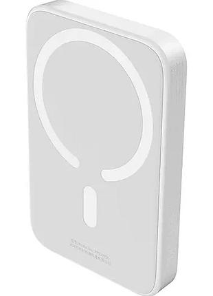 Умб baseus magnetic mini air wireless fast charge power bank 6000 mah 20w white p10059002223-00