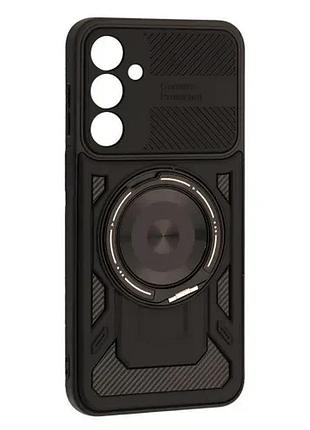 Чохол protective ring magsafe for samsung a57 5g black
