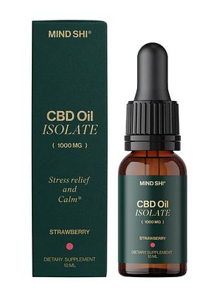 Cbd oil isolate 1000 mg strawberry - 10 ml