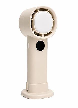 Портативный вентилятор high speed led digital display fan beige