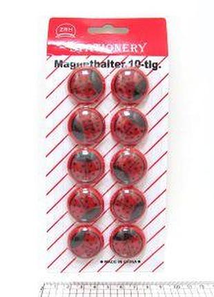 Магніт "j. otten" dscn1564 для дошки "божа корівка" 3 см, 10шт., блістер, шт