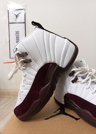 Лімітовані nike air jordan 12 retro sp x a ma maniére white (оригінал)
