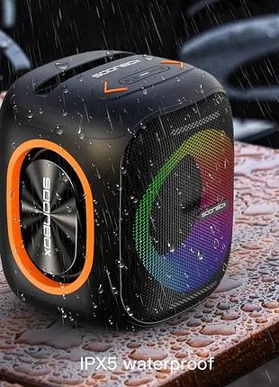Портативная bluetooth колонка s6600 с usb и картой памяти