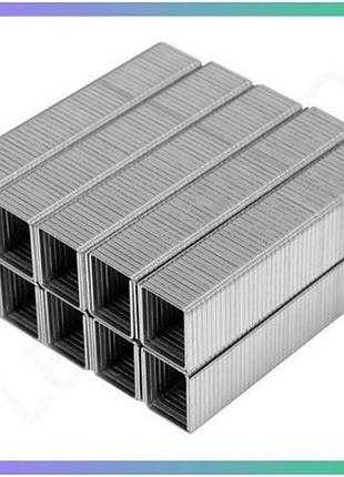 Скобы к степлеру yato h14мм b11,3мм t1,2х0,52мм упаковка 1000шт для офиса и дома