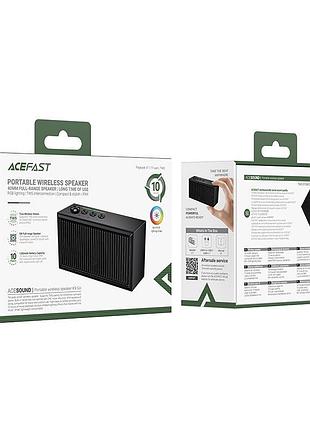 Колонка acefast portable wireless speaker k9 go ipx4 |bt6.0, tws/tf, 10h|