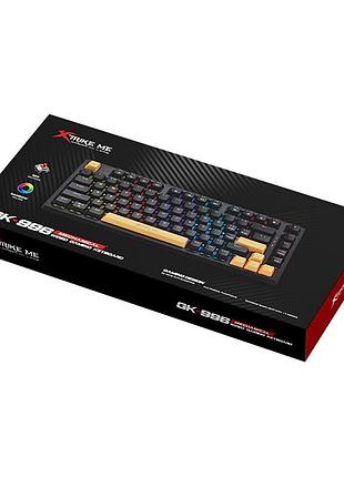 Клавіатура xtrike me mechanical wired keyboard gk-996 | 82 keys, rgb, en layout|