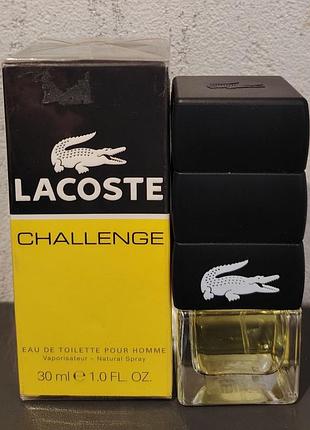 Lacoste challenge туалетна вода 30мл